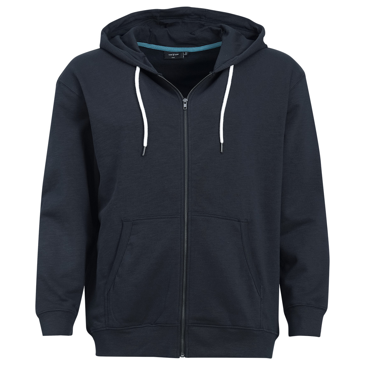 Herren Sweatjacke in Unifarben Herren Sweatjacke in Unifarben von VanVaan