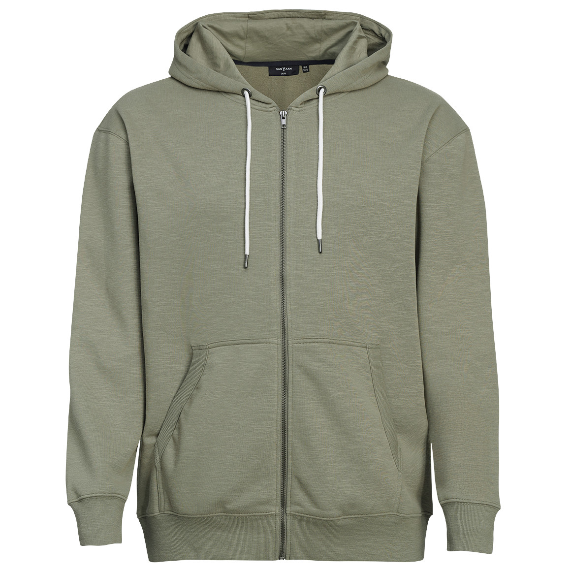 Herren Sweatjacke in Unifarben Herren Sweatjacke in Unifarben von VanVaan