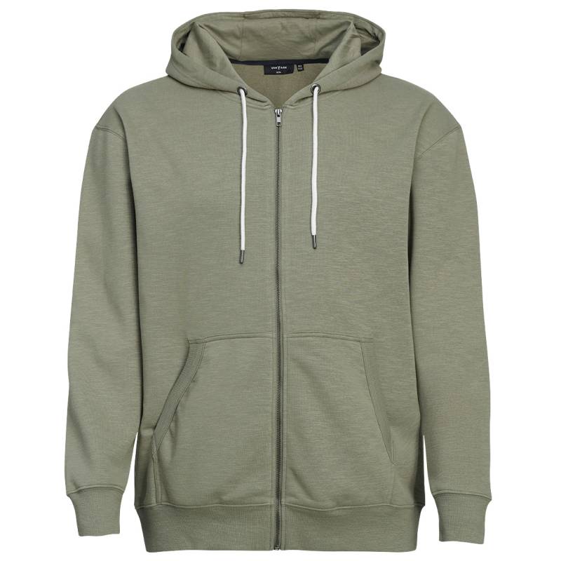 Herren Sweatjacke in Unifarben Herren Sweatjacke in Unifarben von VanVaan