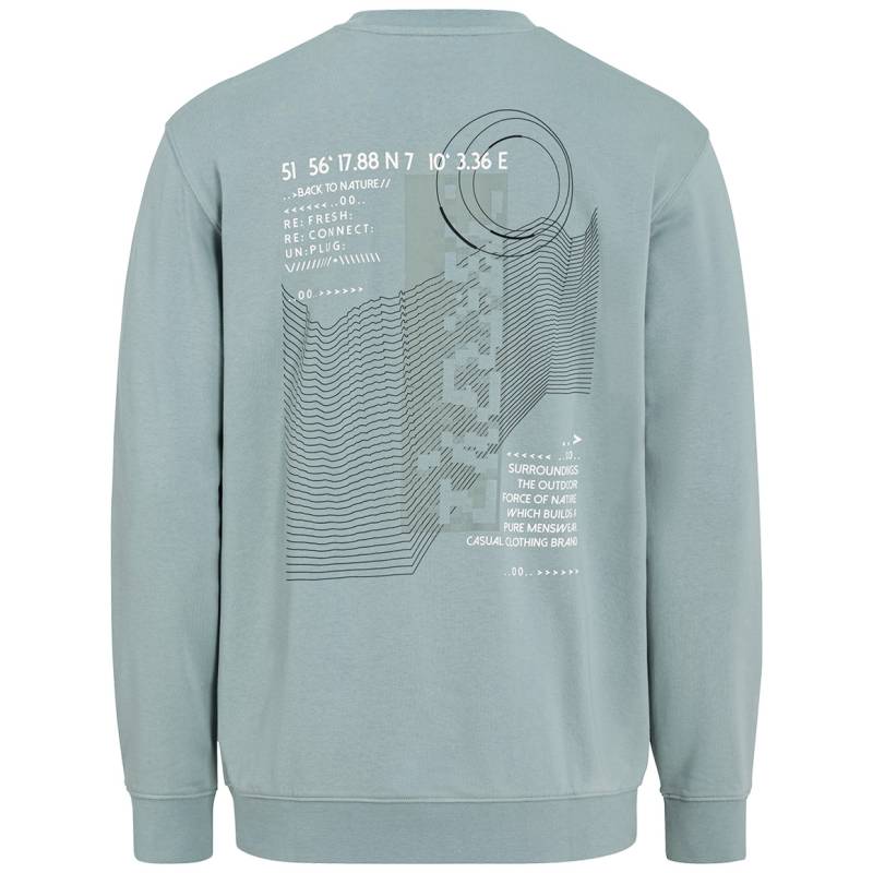 Herren Sweatshirt mit Backprint von VanVaan