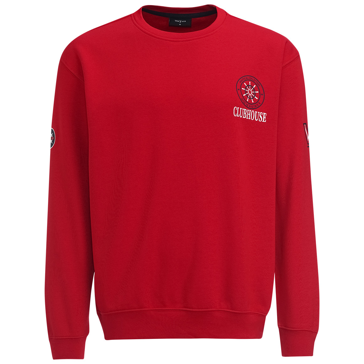 Herren Sweatshirt mit Brust-Print von VanVaan
