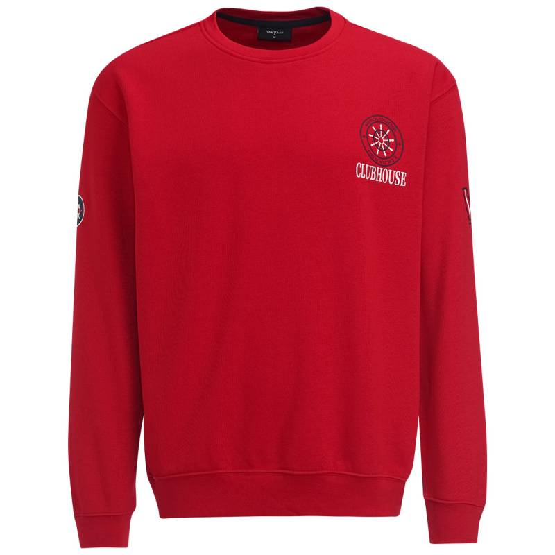 Herren Sweatshirt mit Brust-Print von VanVaan