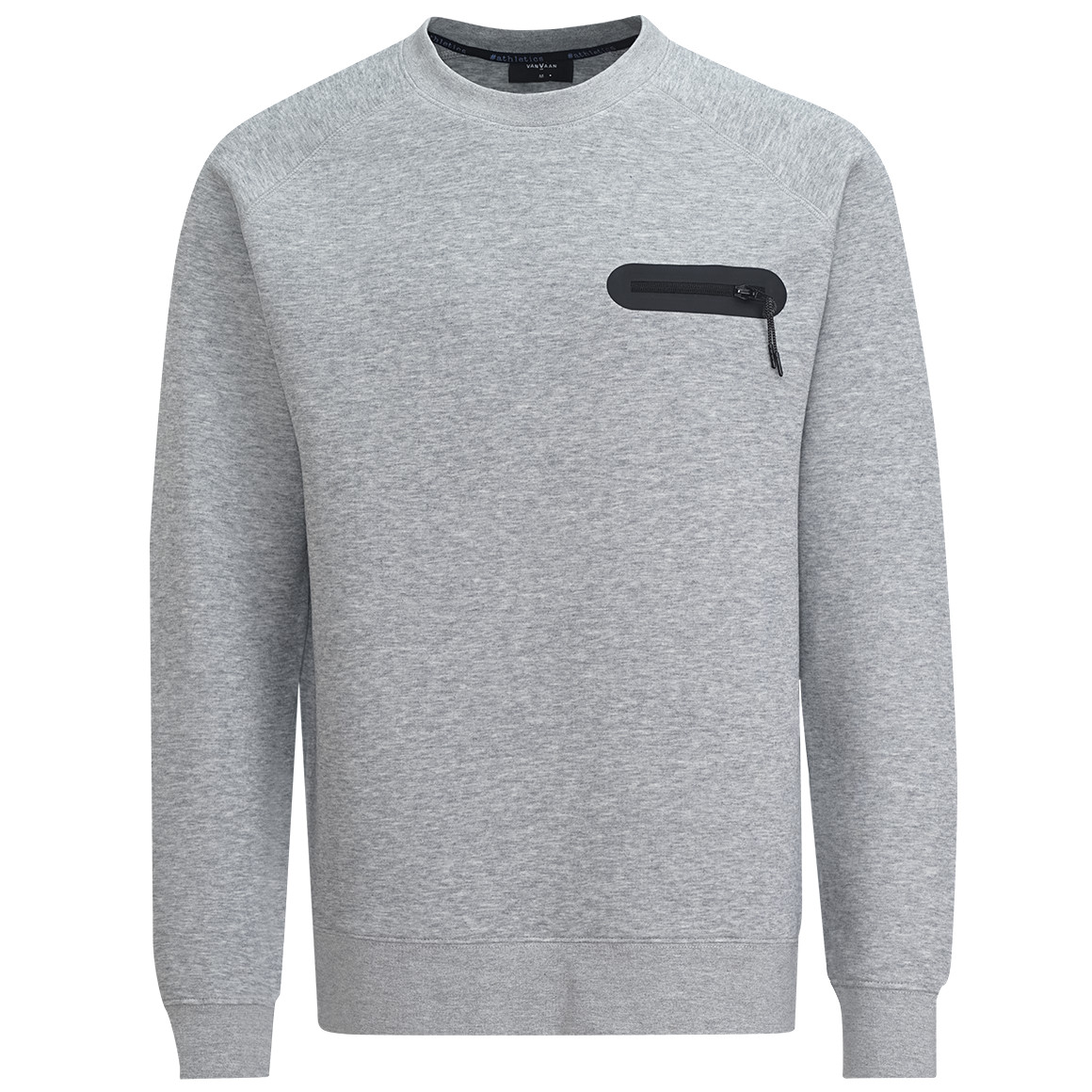 Herren Sweatshirt mit Zippertasche von VanVaan
