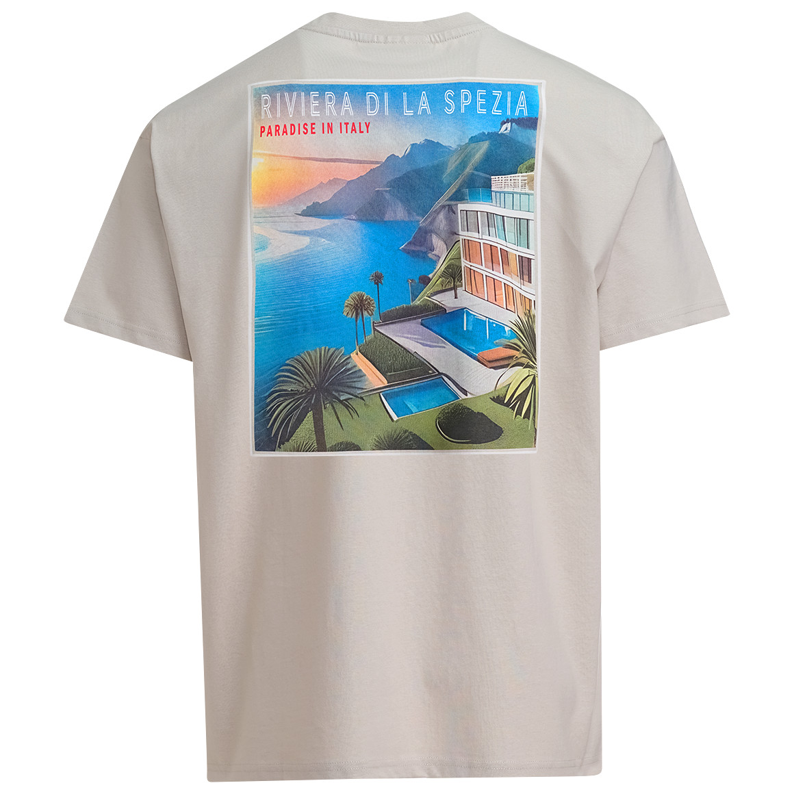 Herren T-Shirt mit Backprint von VanVaan