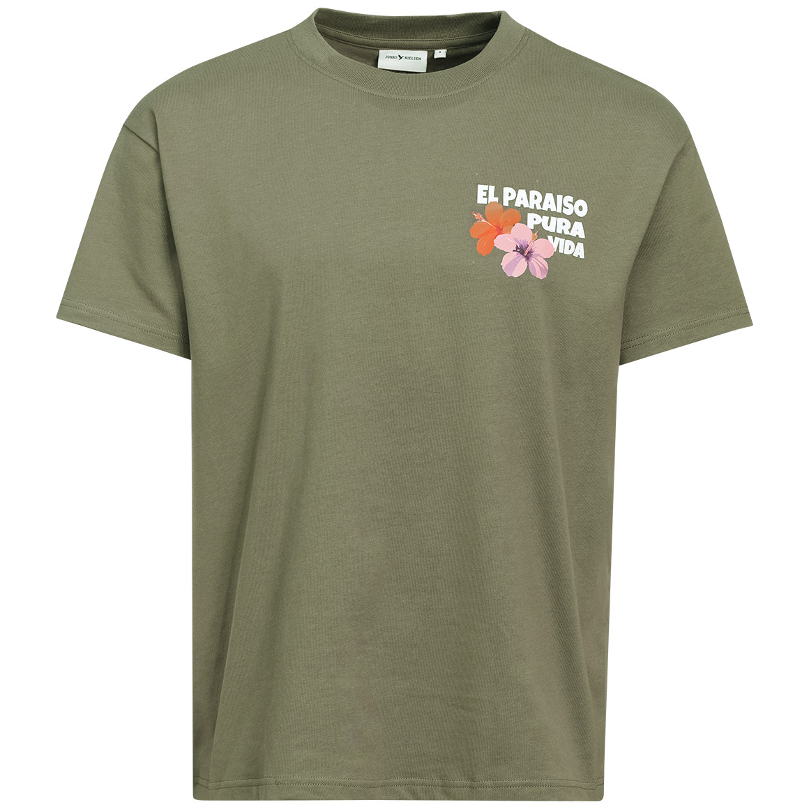 Herren T-Shirt mit Brust-Print von VanVaan