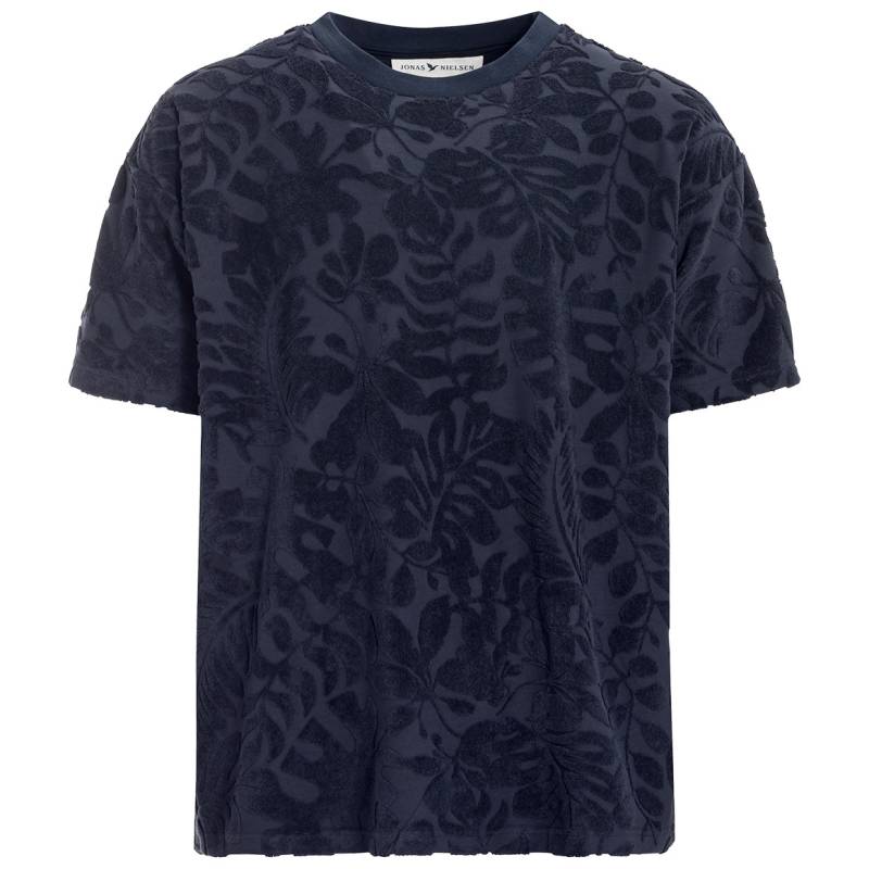 Herren T-Shirt mit Frottee-Muster von VanVaan