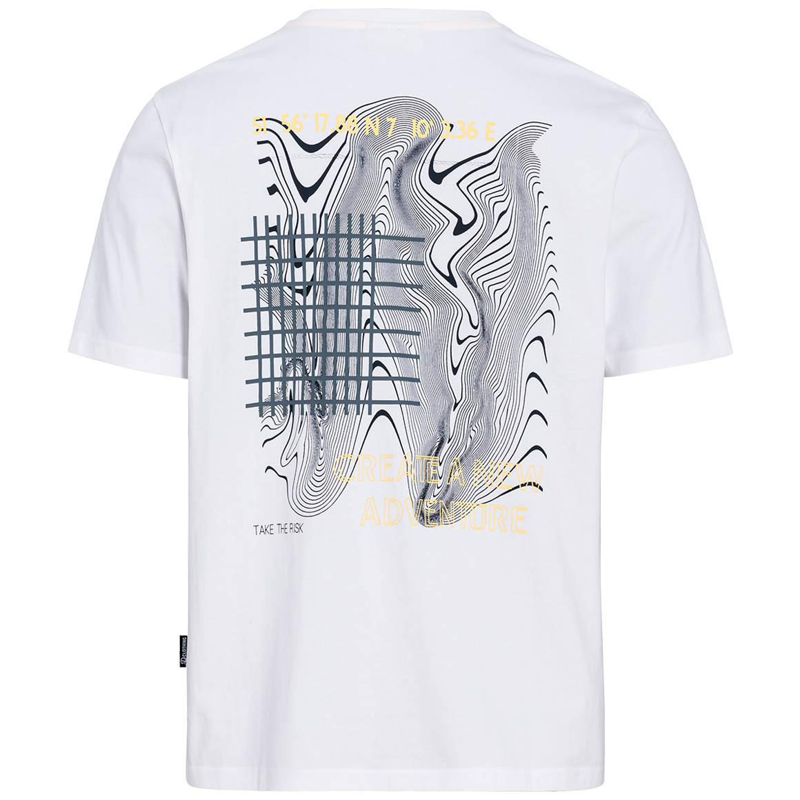 Herren T-Shirt mit Rücken-Print von VanVaan