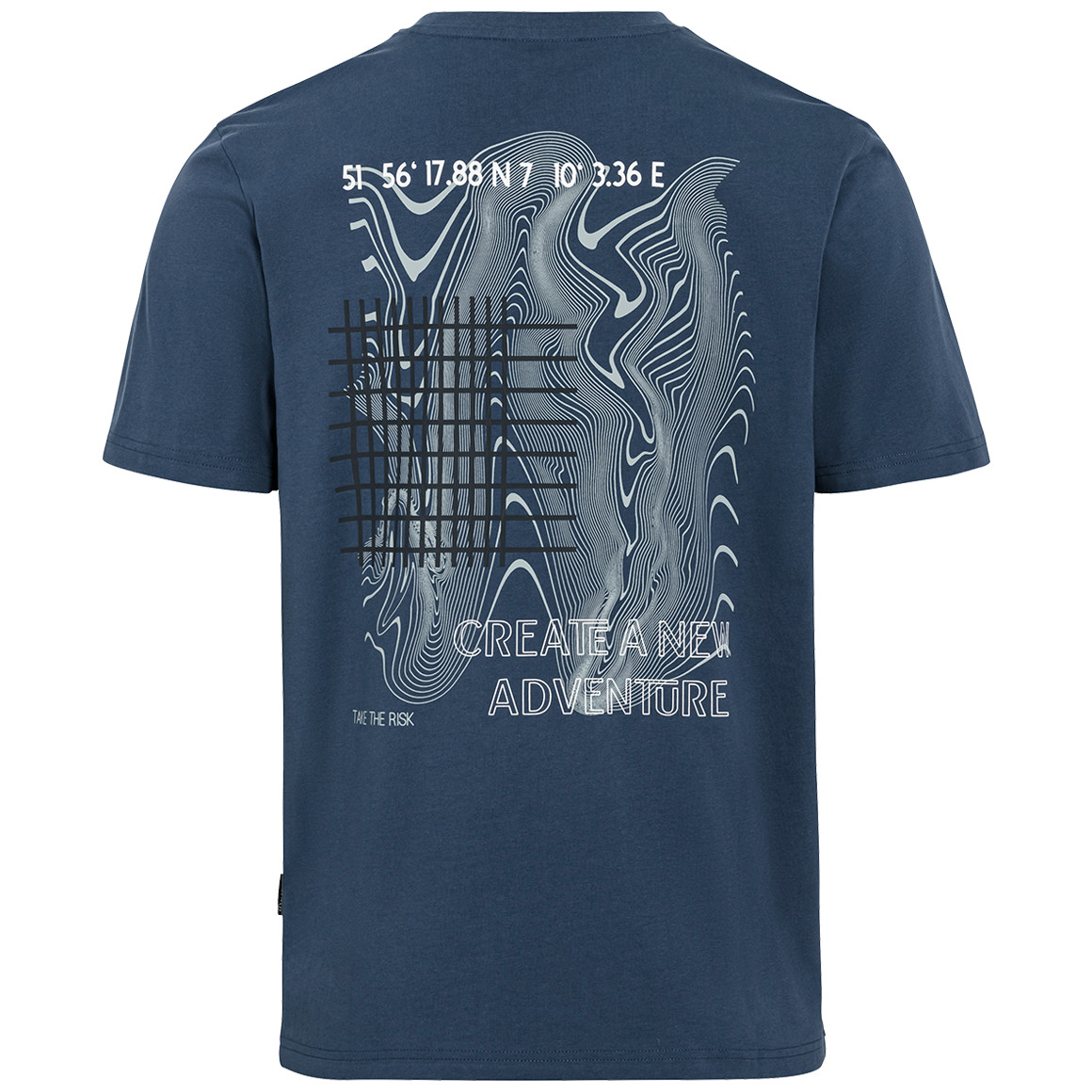 Herren T-Shirt mit Rücken-Print von VanVaan