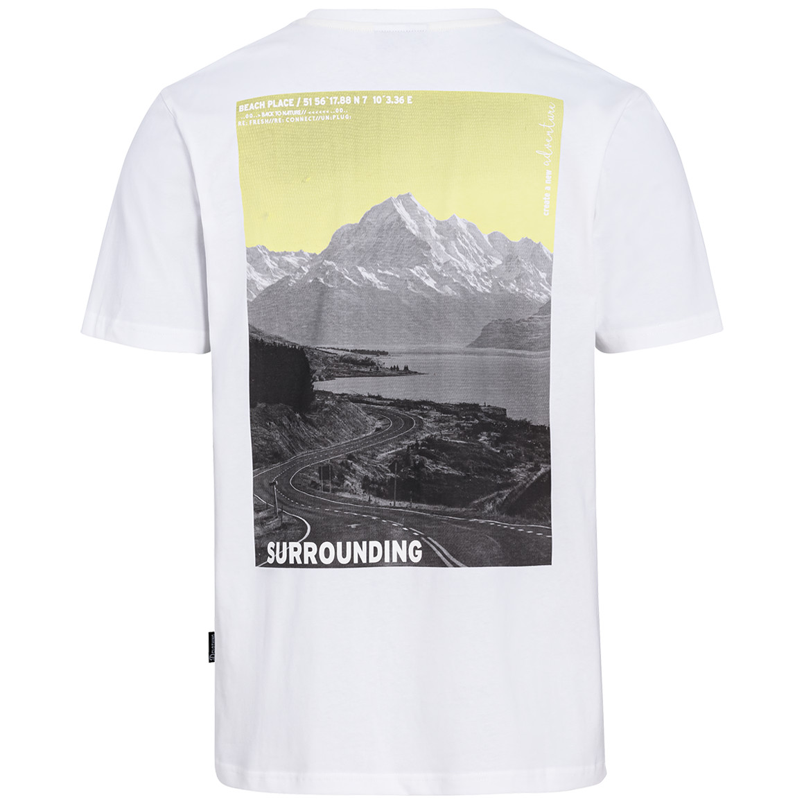 Herren T-Shirt mit Rücken-Print von VanVaan