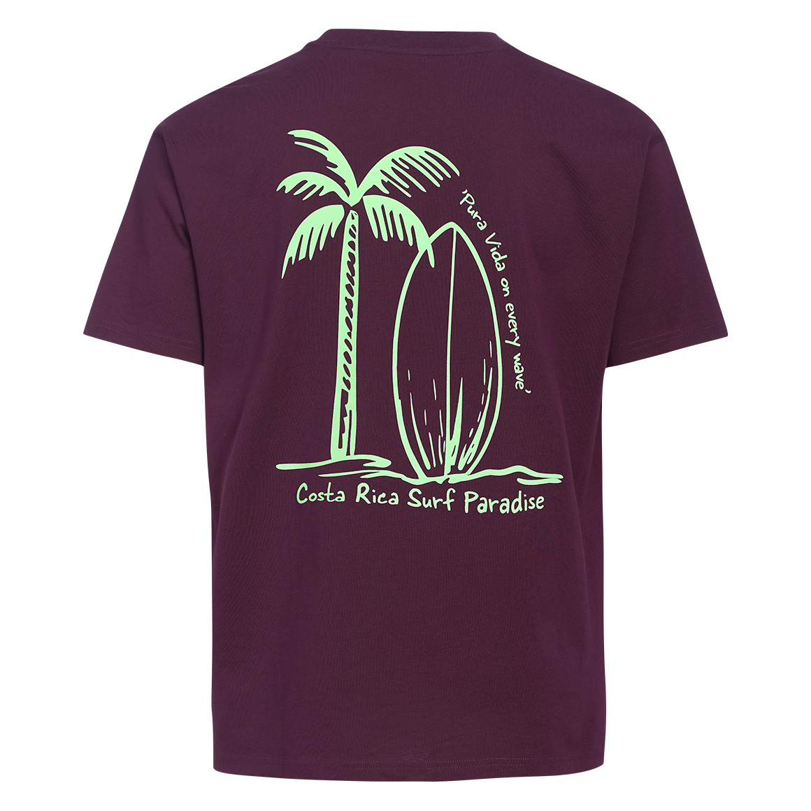 Herren T-Shirt mit Rücken-Print von VanVaan