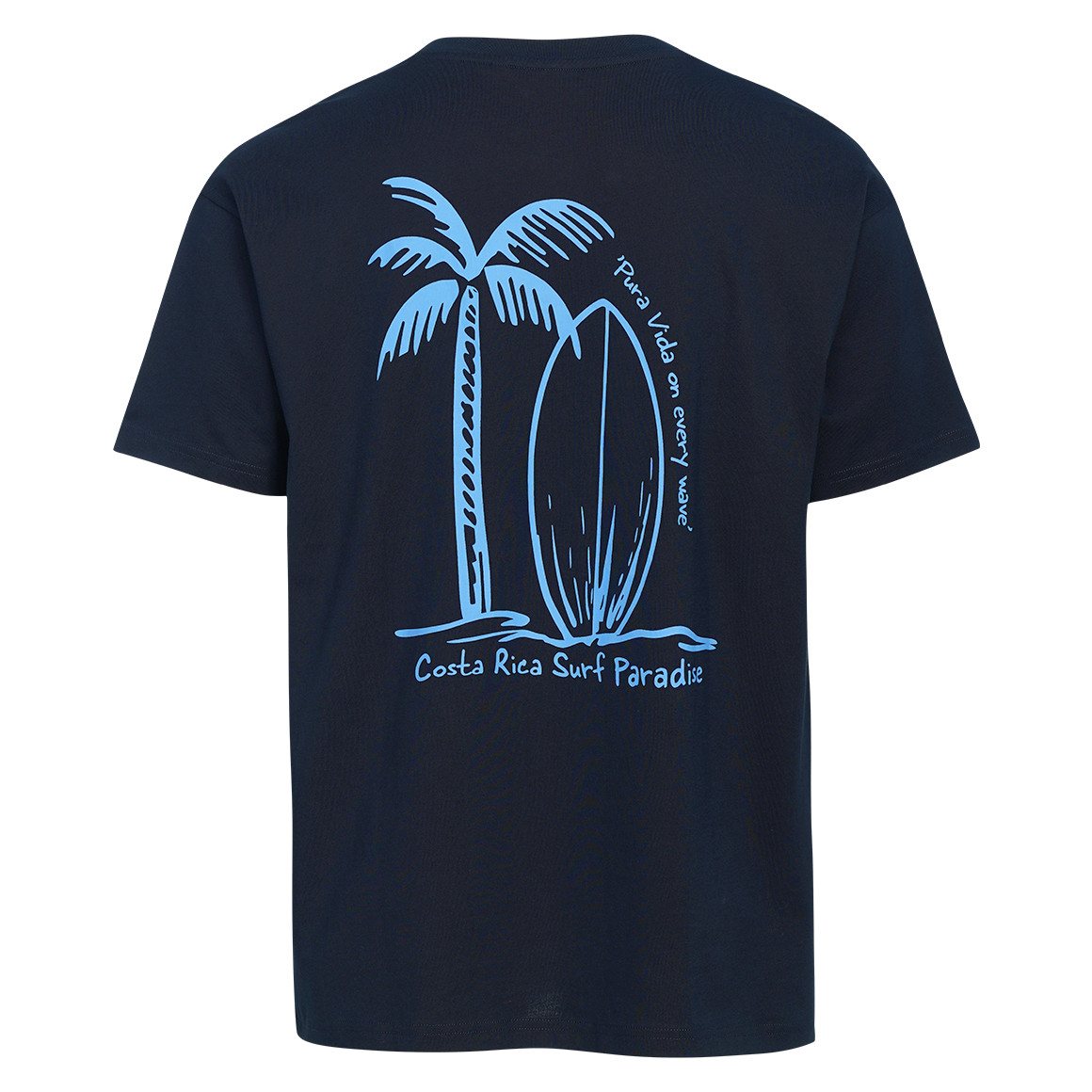 Herren T-Shirt mit Rücken-Print von VanVaan