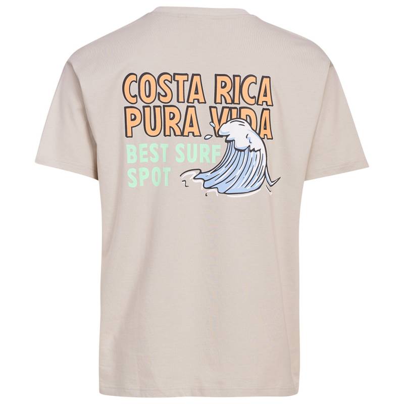 Herren T-Shirt mit Rücken-Print von VanVaan