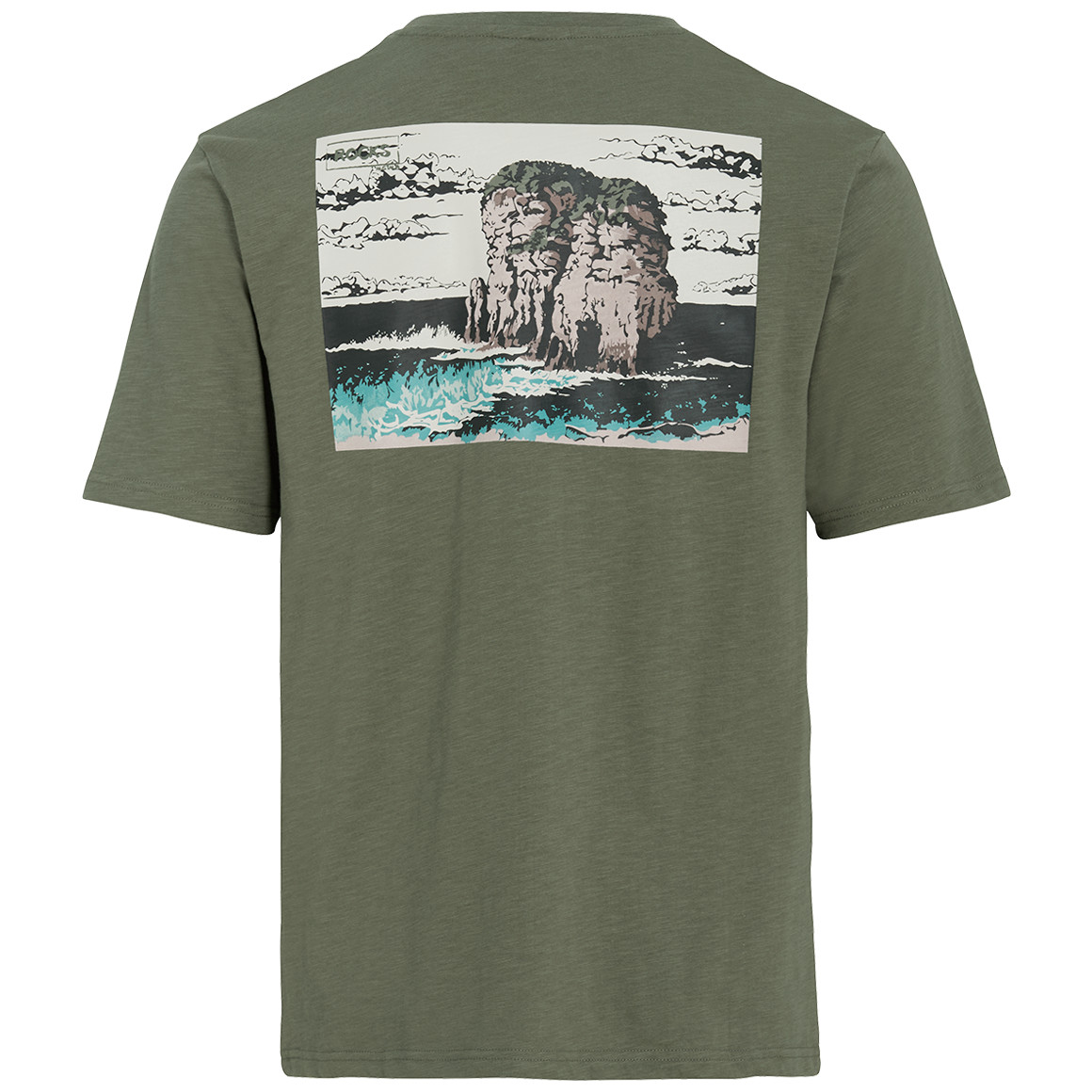 Herren T-Shirt mit Rückenprint von VanVaan