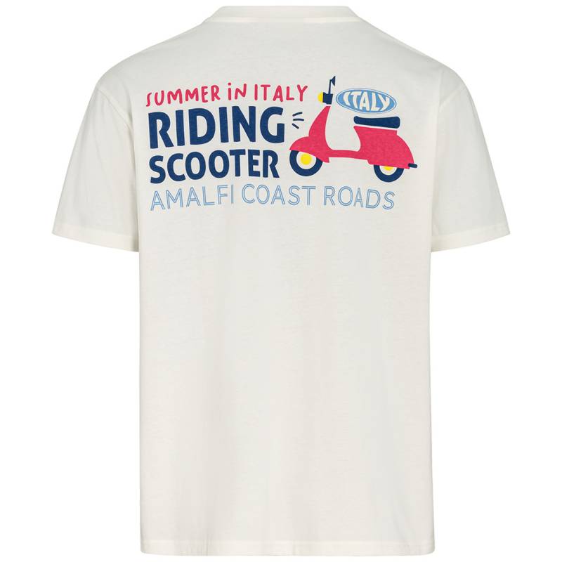 Herren T-Shirt mit Scooter-Print von VanVaan