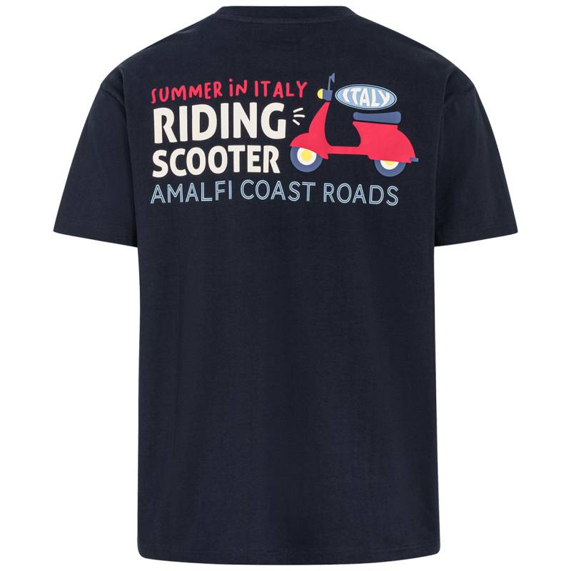 Herren T-Shirt mit Scooter-Print von VanVaan