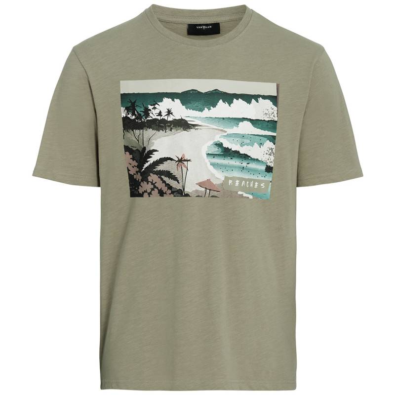 Herren T-Shirt mit großem Print von VanVaan