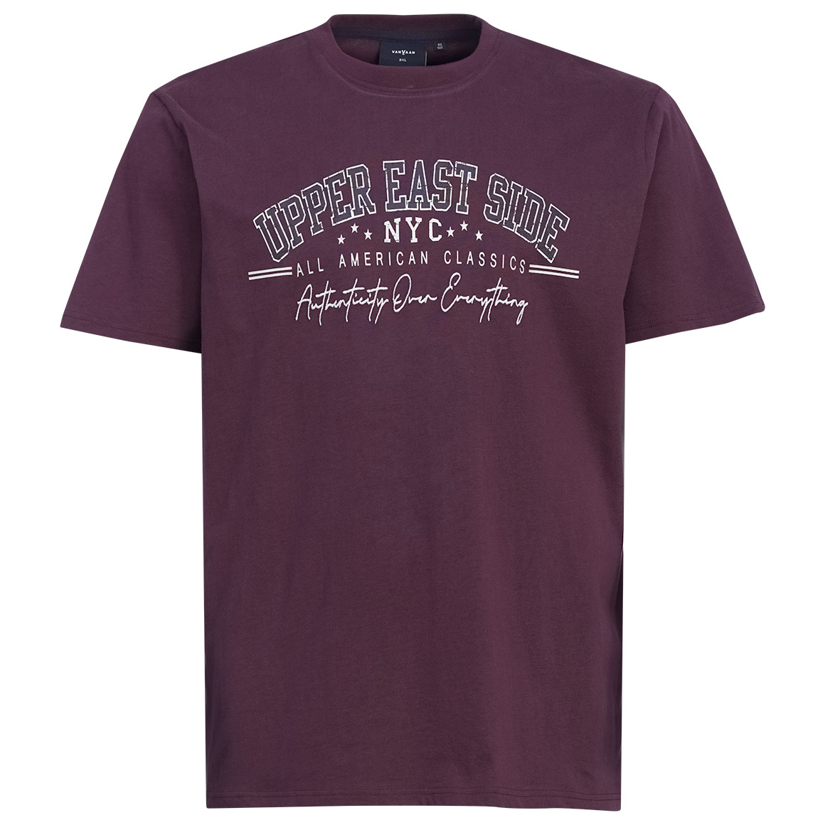 Herren-T-Shirt mit großem Print von VanVaan