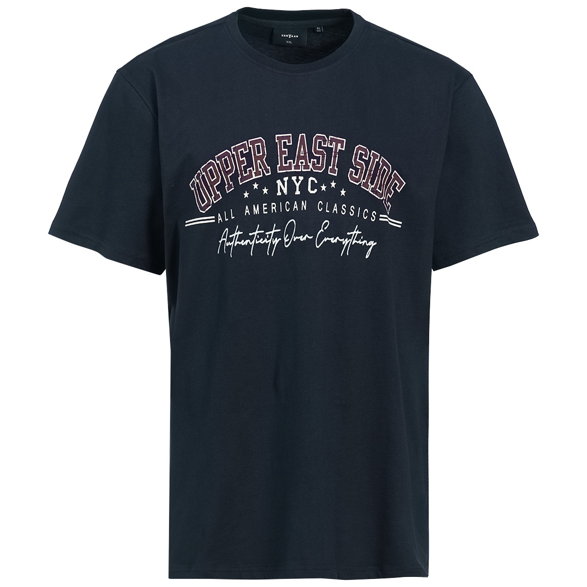 Herren-T-Shirt mit großem Print von VanVaan