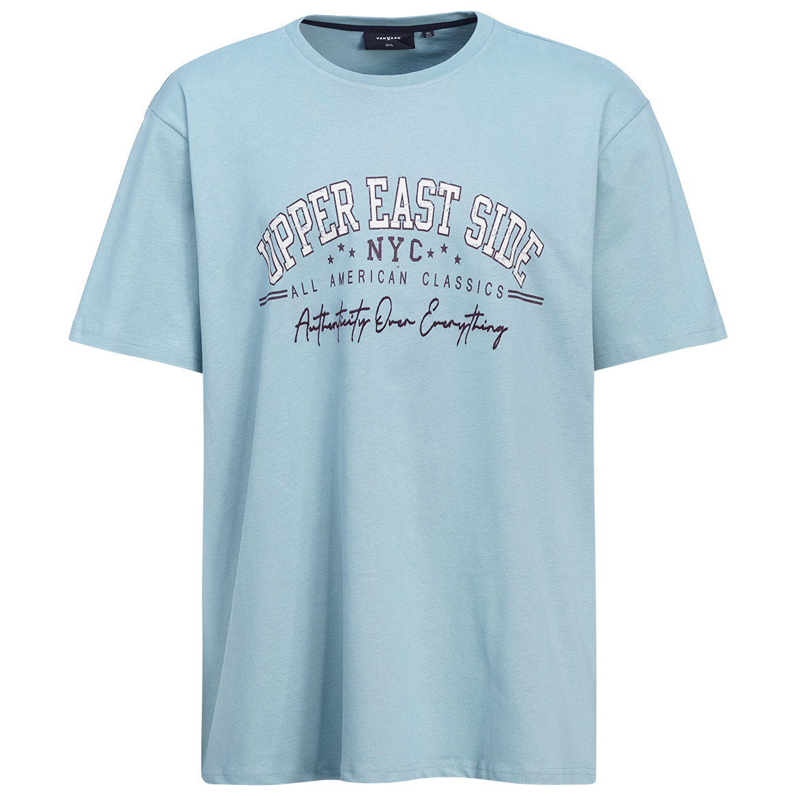 Herren-T-Shirt mit großem Print von VanVaan