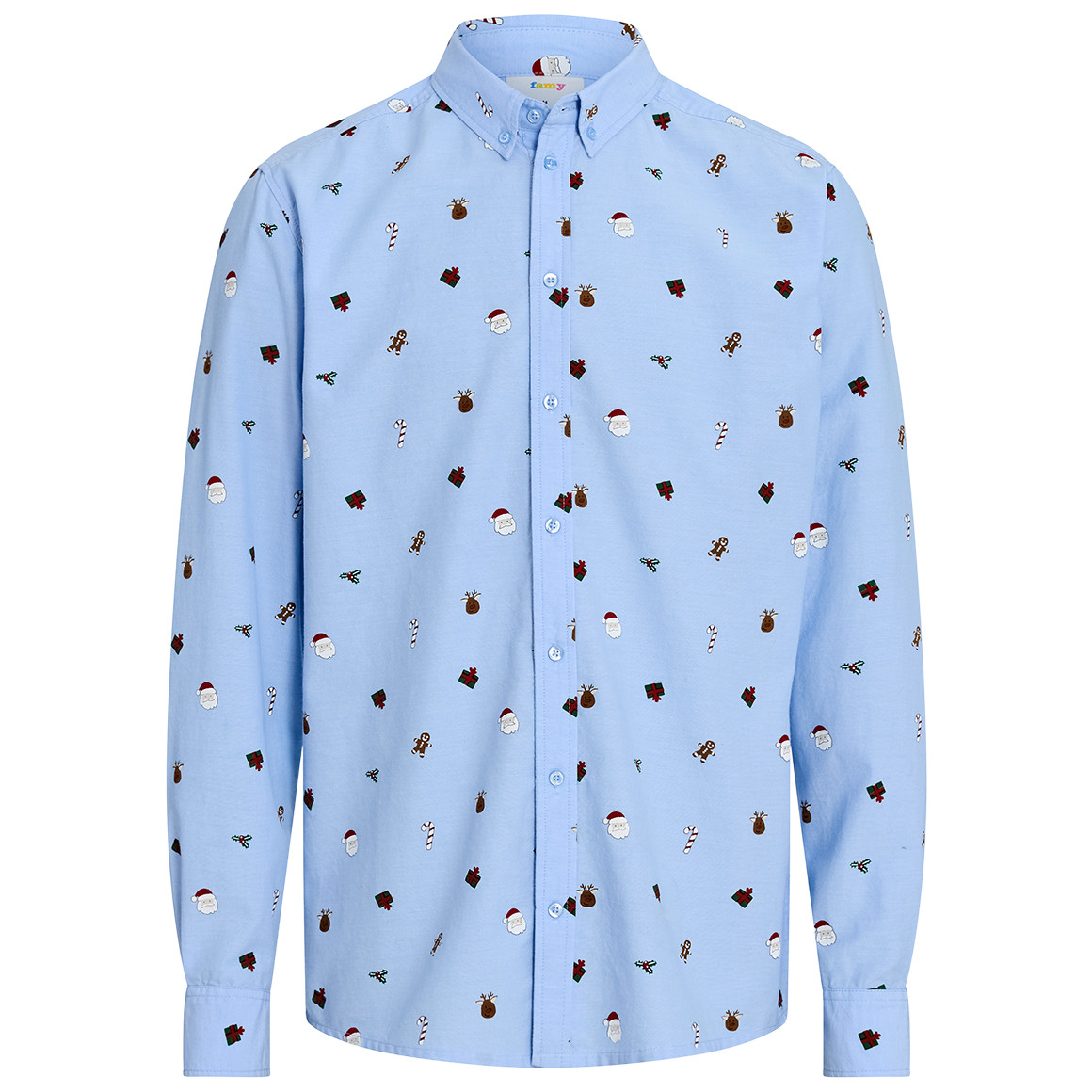 Herren Weihnachtshemd in Modern Fit von VanVaan