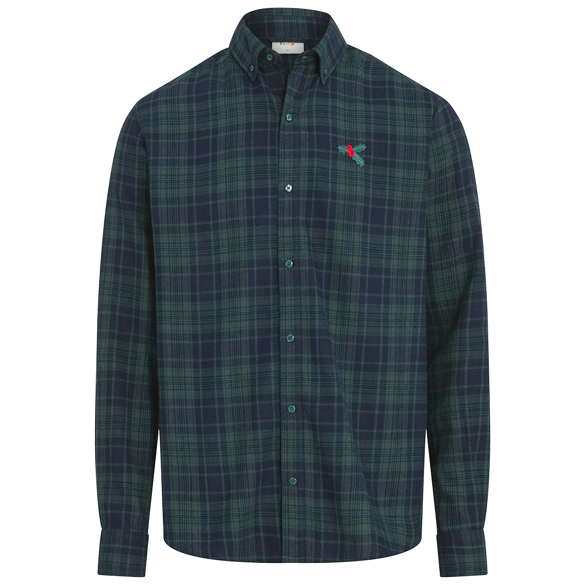 Herren Weihnachtshemd in Regular Fit von VanVaan