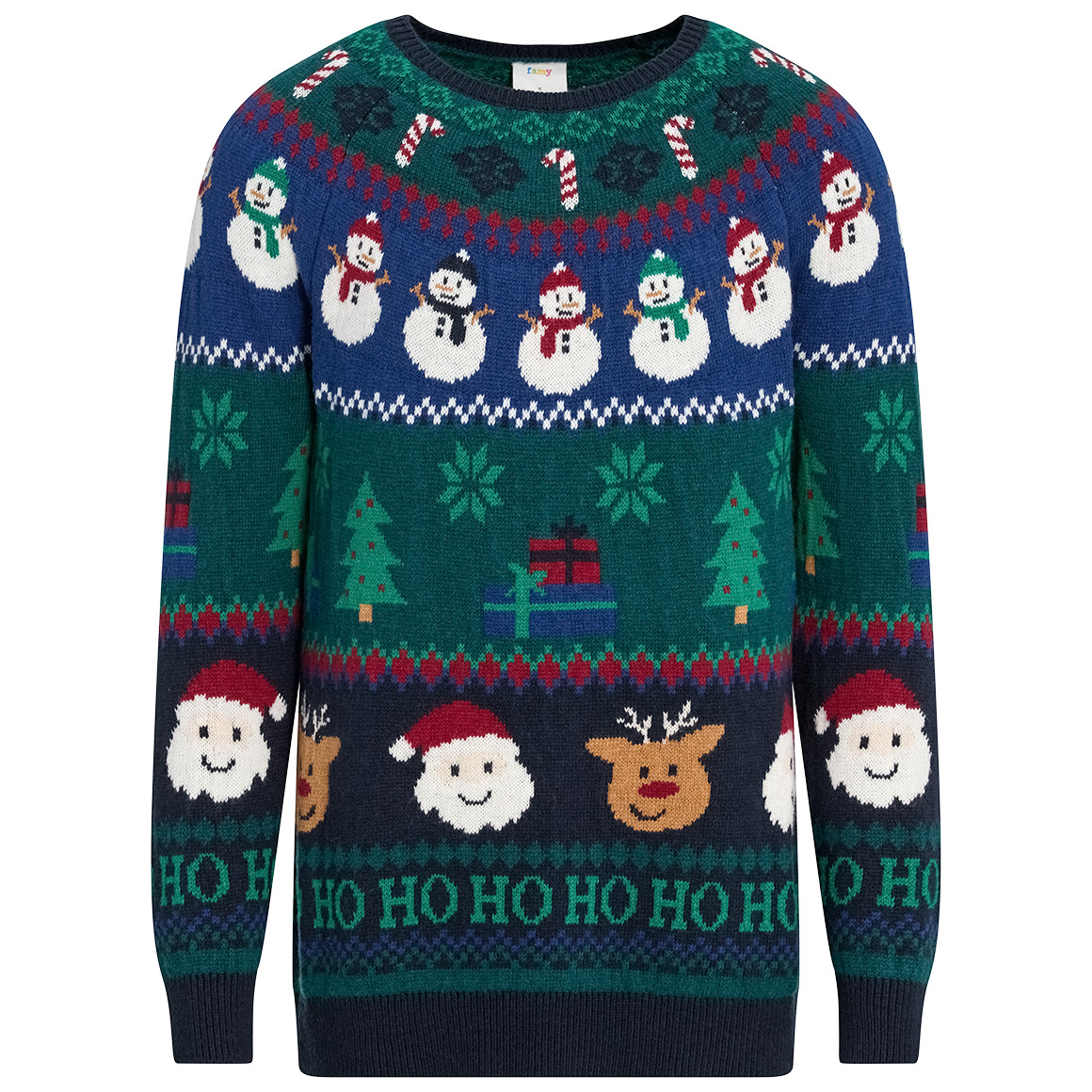 Herren Weihnachtspullover mit Allover-Muster Herren Weihnachtspullover mit Allover-Muster von VanVaan