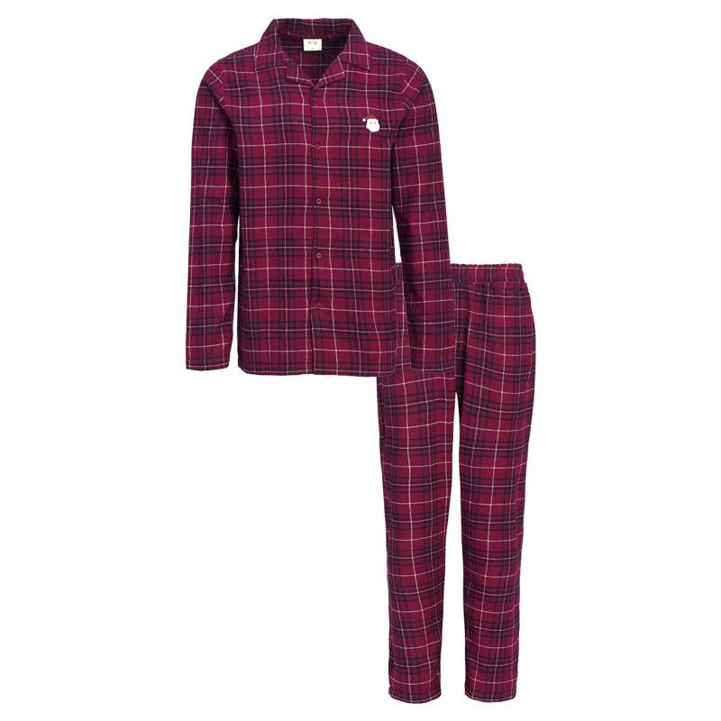 Herren Weihnachtsschlafanzug mit Stickerei von VanVaan