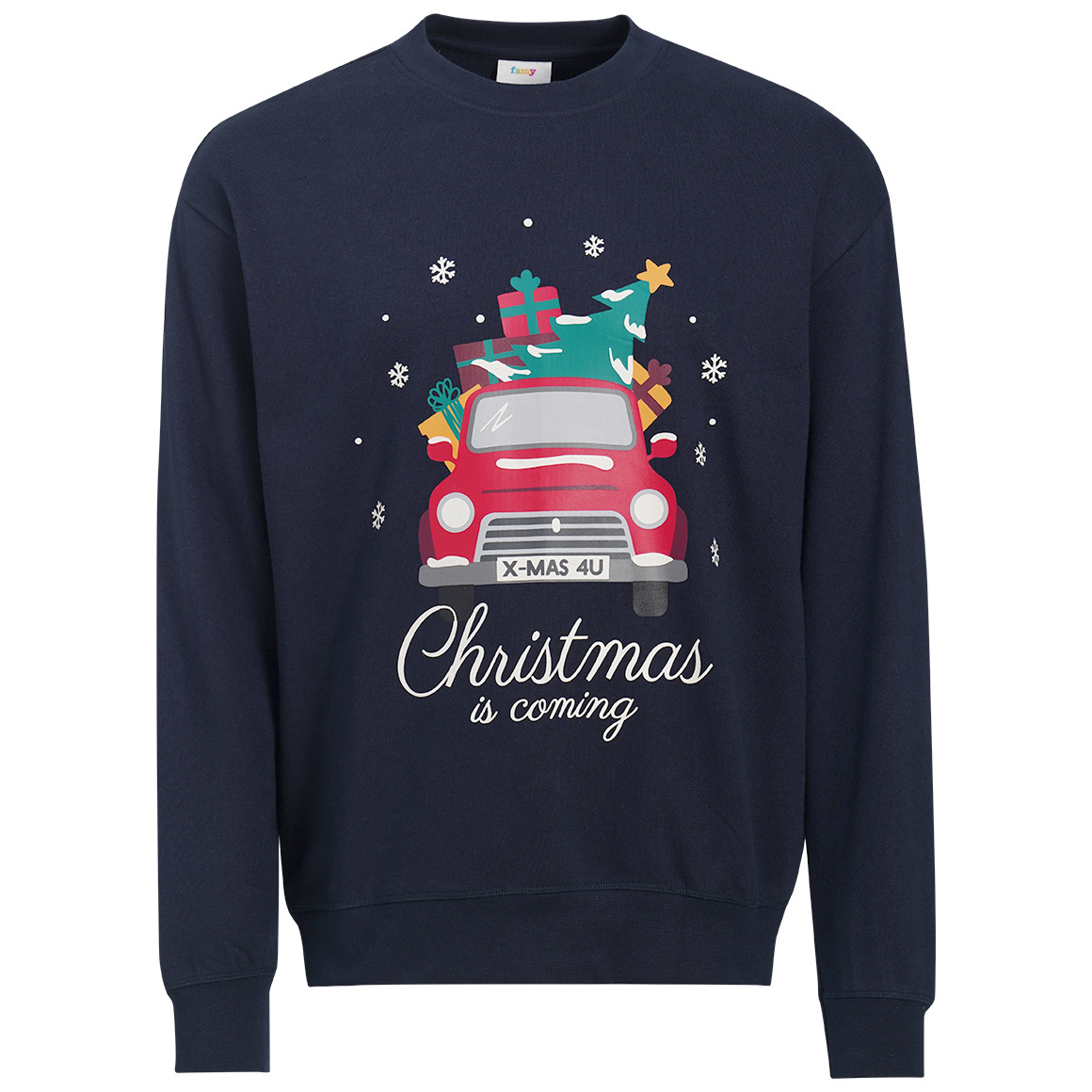 Herren Weihnachtssweatshirt mit Print Herren Weihnachtssweatshirt mit Print von VanVaan