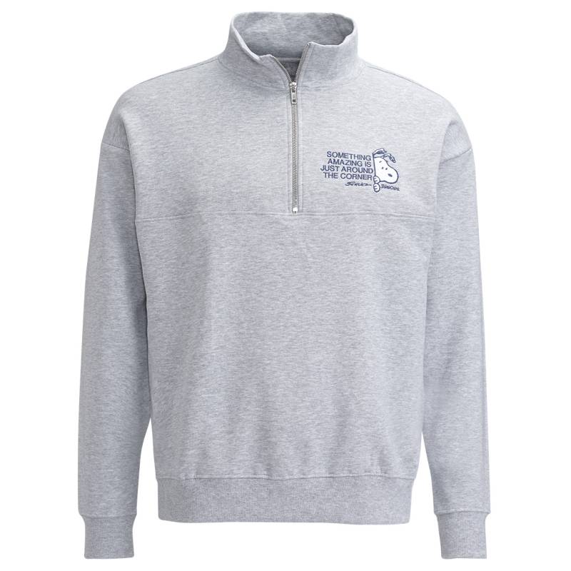 Peanuts Sweatshirt im Troyer-Style von VanVaan