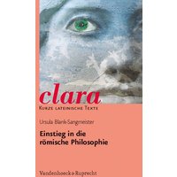 Einstieg in die römische Philosophie von Vandenhoeck + Ruprecht