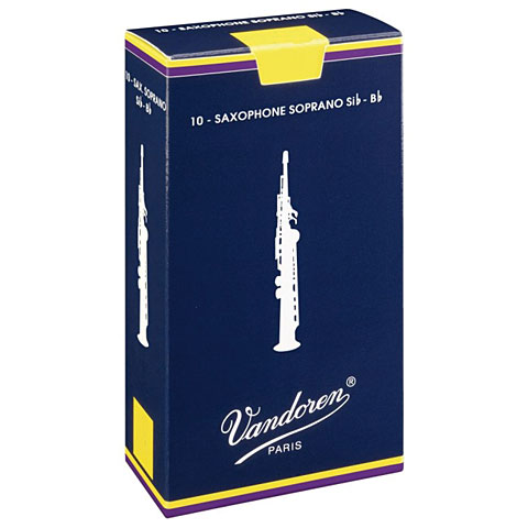 Vandoren Classic Soprano Sax 1,0 Blätter von Vandoren