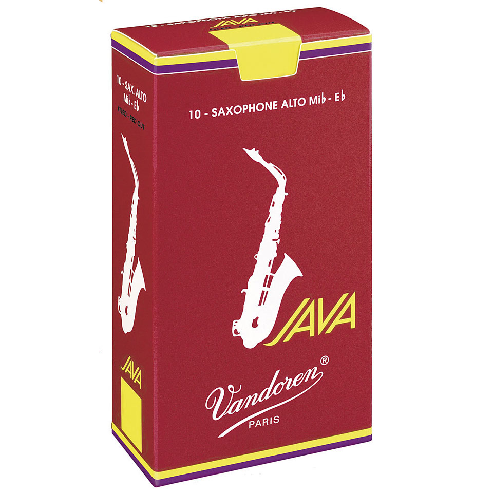Vandoren Java Filed Red Alto Sax 1,5 Blätter von Vandoren
