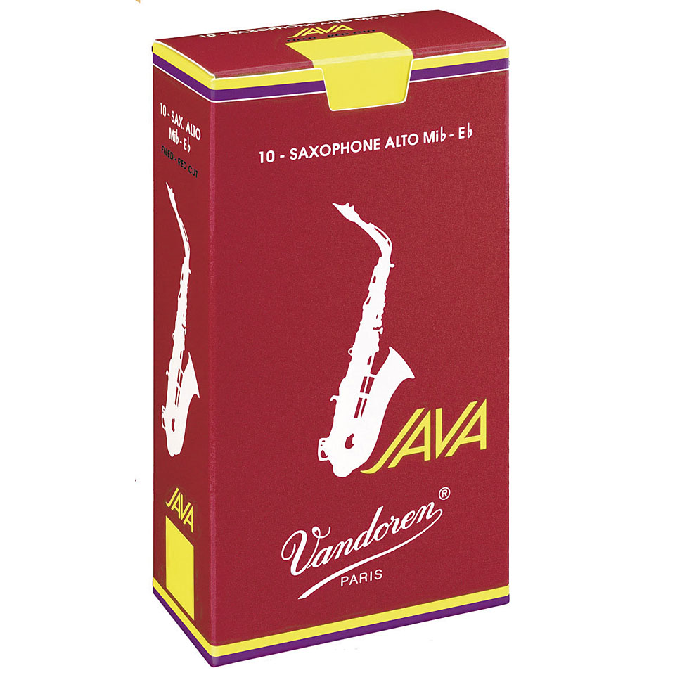 Vandoren Java Filed Red Alto Sax 3,5 Blätter Vandoren Java Filed Red Alto Sax 3,5 Blätter von Vandoren