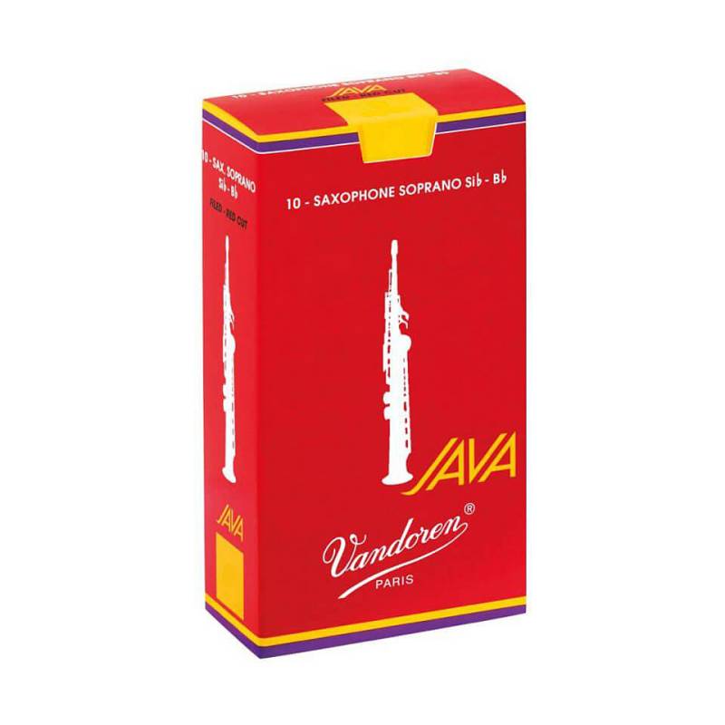 Vandoren Java Filed Red Soprano Sax 2,5 Blätter von Vandoren