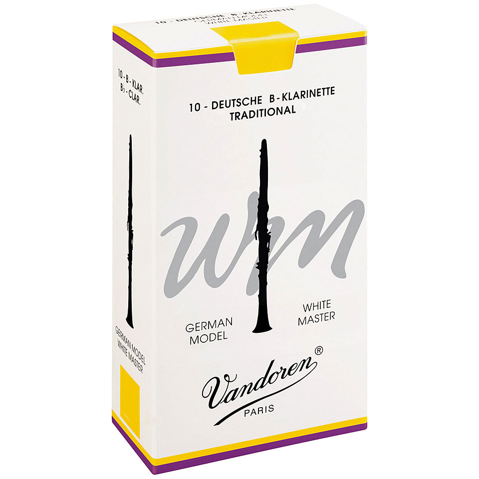 Vandoren White Master Clarinet 3,0 Blätter von Vandoren