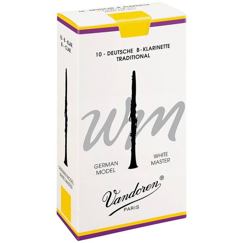 Vandoren White Master Clarinet 3,0 Blätter von Vandoren