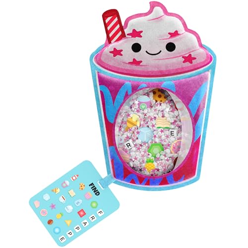 BIZYBOO – Das Original Seek & Find Plüsch – Suche nach versteckten Objekten, Problemlösung, pädagogisches Matching-Spiel für Kinder ab 2 Jahren (Frappy) von Vango