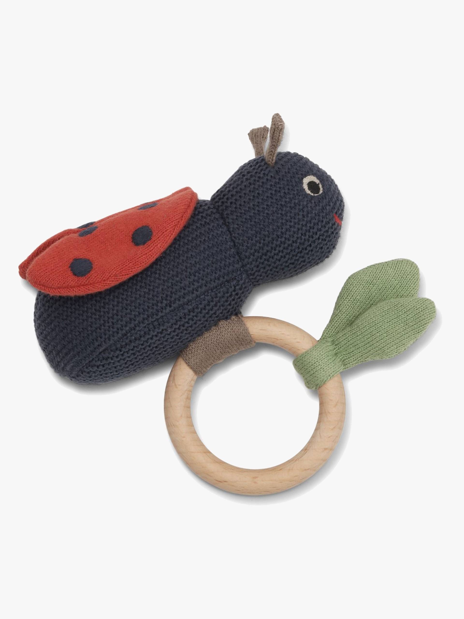 Vanilla Copenhagen Ladybug Rassel, Berry, Babyspielzeug von Vanilla Copenhagen