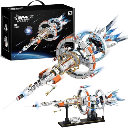 Vankarr Technik Space Raumstation Bauspielzeug klemmbausteine Erwachsene, 1583+ Teile Space Shuttle Bausteine Spielzeug mit Licht und Displayständer, Weltraum Spielzeug Bauset Technik ab 18 Jahren Vankarr Technik Space Raumstation Bauspielzeug klemmbausteine Erwachsene, 1583+ Teile Space Shuttle Bausteine Spielzeug mit Licht und Displayständer, Weltraum Spielzeug Bauset Technik ab 18 Jahren von Vankarr