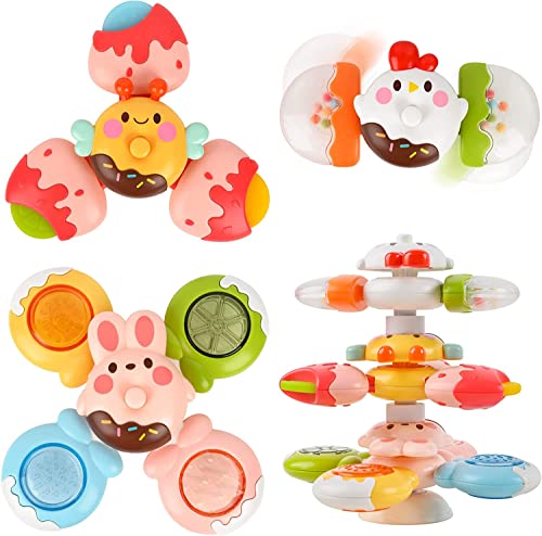 Vanmor Saugnapf Spinner Spielzeug für Baby, 3Pcs Fidget Spinner Spinning Top Saugspielzeug für Bad Fenster Hochstühle Flugzeug Reise, sensorische Spielzeug für Kleinkinder 1-3 Geburtstagsgeschenk Vanmor Saugnapf Spinner Spielzeug für Baby, 3Pcs Fidget Spinner Spinning Top Saugspielzeug für Bad Fenster Hochstühle Flugzeug Reise, sensorische Spielzeug für Kleinkinder 1-3 Geburtstagsgeschenk von Vanmor