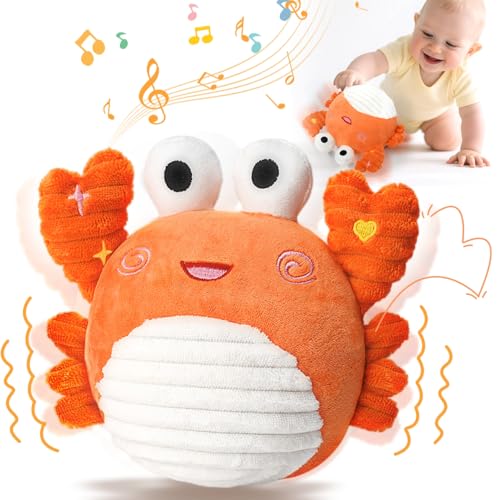 Vanplay Krabbe Baby Spielzeug, Baby Spielzeug 6 Monate Musikalische Krabbelspielzeug Geschenk 1 Jahr Junge Mädchen ab 6 8 9 10 11 12 Monate Geschenk von Vanplay