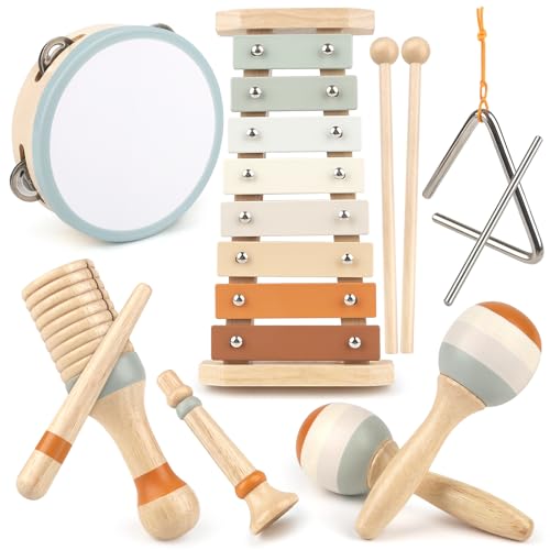 Vanplay Musikinstrumente für Kinder Kinderspielzeug ab 3 Jahre holzspielzeug Trommel Xylophone für Kinder Baby Musikspielzeug Vanplay Musikinstrumente für Kinder Kinderspielzeug ab 3 Jahre holzspielzeug Trommel Xylophone für Kinder Baby Musikspielzeug von Vanplay