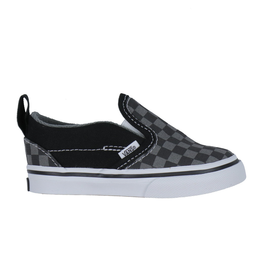 Vans Schuhe - Slip-on V-Schachbrett - Schwarz/Grau - Vans - 22,5 - Schuhe von Vans