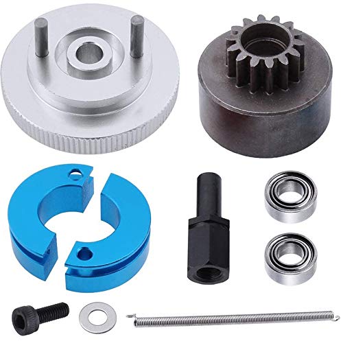 Vaorwne RC 14T Kupplung Glocke + Schuhe mit Feder + Schwungrad Montage Satz für Redcat S30 SH-18 VX-18 Nitro Motoren Teile Vaorwne RC 14T Kupplung Glocke + Schuhe mit Feder + Schwungrad Montage Satz für Redcat S30 SH-18 VX-18 Nitro Motoren Teile von Vaorwne