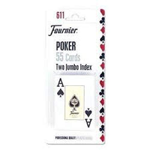 Fournier - Englisches Pokerdeck, 55 Karten in Blisterverpackung von Varios