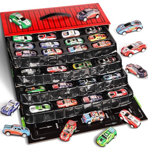 Varrotoy 48-teiliges Metall Zurückziehen Mini Spielzeugautos,Mini Auto Spielzeug mit Streckenplänen,Kleine Autos für Kinder,Mini-Rennautos für Jungen und Mädchen ab 3 Jahren Varrotoy 48-teiliges Metall Zurückziehen Mini Spielzeugautos,Mini Auto Spielzeug mit Streckenplänen,Kleine Autos für Kinder,Mini-Rennautos für Jungen und Mädchen ab 3 Jahren von Varrotoy