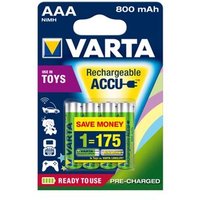 VARTA 56783101404 TOY ACCU ReadyToUse AAA 56783 4er-Blister VARTA 56783101404 TOY ACCU ReadyToUse AAA 56783 4er-Blister von Varta