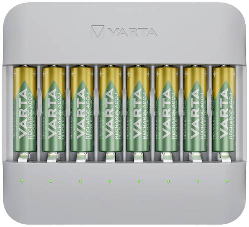 Varta Eco Charger Multi Rundzellen-Ladegerät NiMH Micro (AAA), Mignon (AA) von Varta