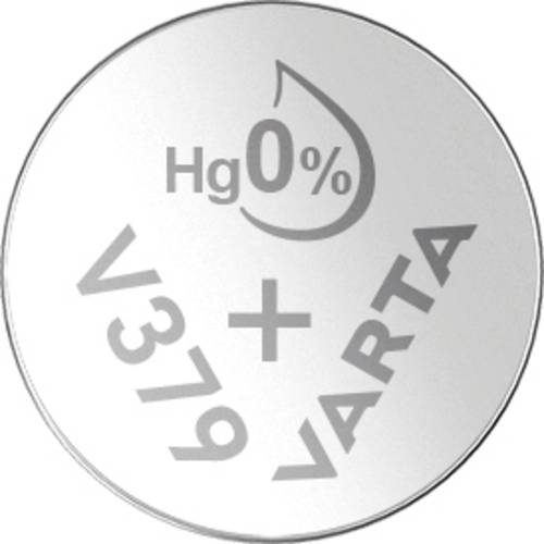 Varta Knopfzelle 379 1.55V 1 St. 15 mAh Silberoxid SILVER Coin V379/SR63 Bli 1 von Varta