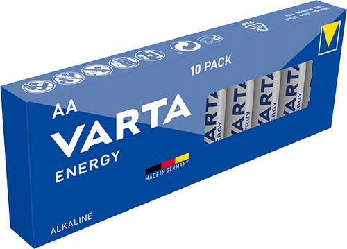Varta ENERGY AA Value Pack 10 Mignon (AA)-Batterie Alkali-Mangan 1.5V 10St. von Varta